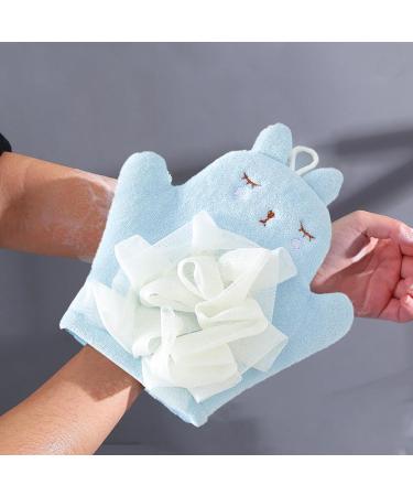 puzzlegame Kid Bath Sponge | Bath Scrubber Body Wash Towel | Gentle Body Wash Sponge Kid Body Wash Sponge Children's Bath Towel Sponge Gentle Children's Body Wash Sponge Blue - Buy Online on SooperMarket.com