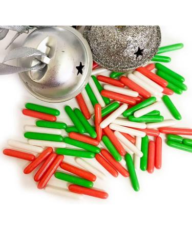 Twist Ingredients - Christmas Macaroni Rods - 800g. Red green & white macaroni. The perfect decoration for all your festive cakes & bakes. (Christmas macaroni) Xmas macaroni - Buy Online on SooperMarket.com