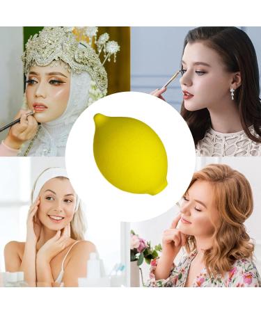 Veeteah Cute Makeup Sponge | Beauty & Makeup Sponge | Makeup Blender Multi-Purpose Use for Makeup Beginners & Beauty Lovers Lemon - Buy Online on SooperMarket.com