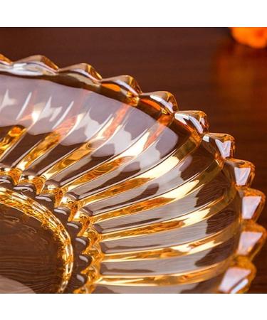 Kitchen Countertop Fruit Rack Fruit Basket Crystal Glass Fruit Bowl Decorative Centrepiece Fruit Basket Fruit Serving Bowls for Fruits Bread Vegetable Snacks Storage Fruit Trays for Party (Color : Onecolor - Buy Online on SooperMarket.com