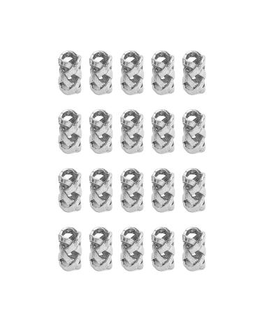 20pcs Vintage Hair Beads Accessories - Smooth Surface Beard Beads for Women | Free Styling & Wide Use - Buy Online on SooperMarket.com