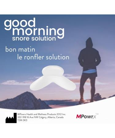 Good Morning Snore Solution Mouthpiece - Oral Anti Snoring Mouthpiece Device for Men & Women - Snoring Solution Nighttime Mouth Guard for Jaw - Oral Health And Personal Care Products for Sleeping (MDEL#2961) - Buy Online on SooperMarket.com