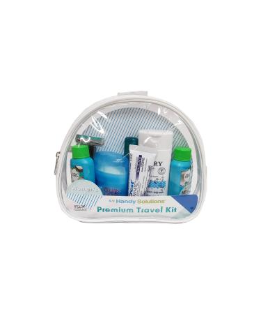 Handy Solutions Premium Women s 7Piece Travel Size Kit clear 1 Count