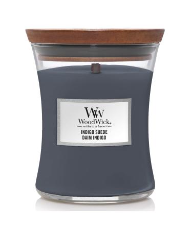 WoodWick Candle Wax Indigo Suede Medium