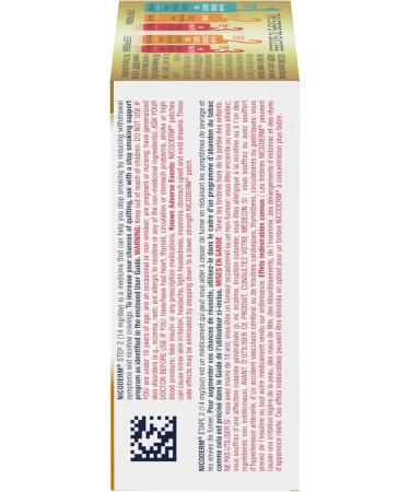 Nicoderm Step 2 Clear Patches Quit Smoking and Smoking Cessation Aid 14 mg of Nicotine/Day 7 Count Step 2 7 Patches - Buy Online on SooperMarket.com