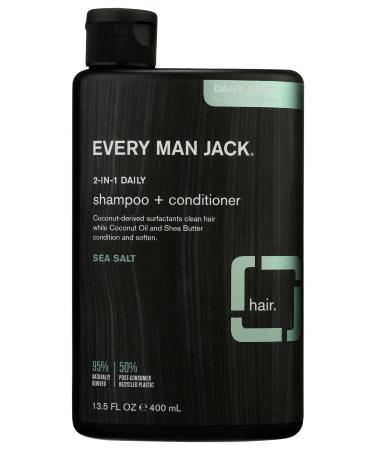 EVERY MAN JACK Sea Salt 2 in 1 Shampoo 13.5 FZ