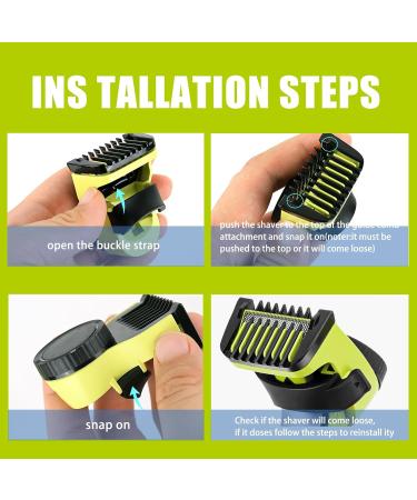 14-in-1 Trimming Attachments for One Blade QP2520 QP2630 QP2530 QP2620 QP2834 QP2724 Facial Hair Trimmers Beard Trimmer Replacement Kit - Buy Online on SooperMarket.com