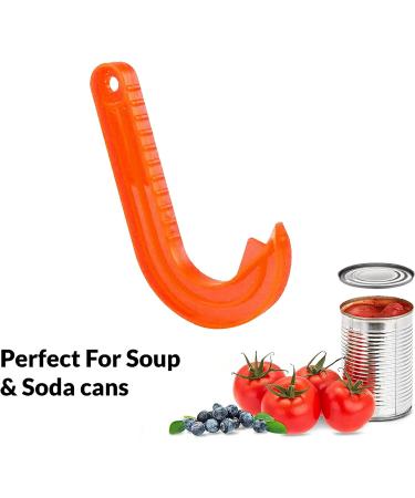 SUL Ring Pull Can Opener Designed for Weak Hands Weak Grip or Limited Dexterity Arthritis Elderly Children and Anyone with Low Strength Makes Easy Work of Opening Cans jar (Orange) - Buy Online on SooperMarket.com
