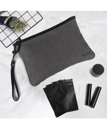 Smell Proof Bag Kit - Black | Odor Proof Pouch, Stash Storage Container, Box | Upgrade to Smellproof Case for Ultimate Smell Protection - Buy Online on SooperMarket.com