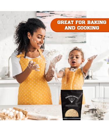 Presto Sales Almonds 16 oz - Fresh Raw Unblanched Almond Flour | KETO, PALEO & Vegan Friendly | Skin on, Premium Quality | Low Carb, High Protein Wheat Substitute for Baking | 1 lb Resealable Pouch - Buy Online on SooperMarket.com