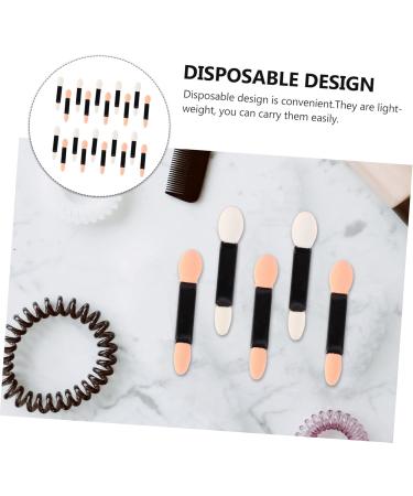 PLAFOPE 20pcs Makeup Eyeshadow Brush Double Head Eyeshadow Brushes Eye Shadow Sponge Applicator - Buy Online on SooperMarket.com