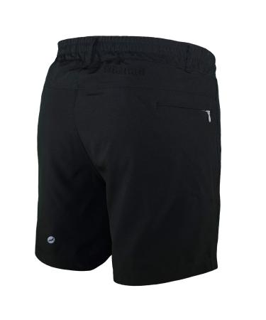 Meripex Apparel Men's Freeballer 8" Athletic Gym Performance Sport Shorts  Perfect for Running, Weightlifting, and Yoga X-Large Jet Black