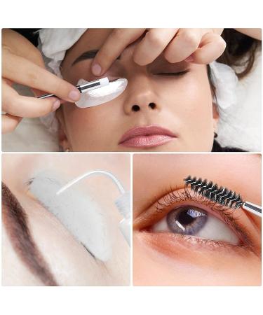 JASSINS Lash Shampoo Kit for Extensions - 100ml Cleanser Set with Cleaning Brush, Rinse Bottle, Mascara Brush, and Eye Pads - Gentle Formula for Professional and Self Use - Buy Online on SooperMarket.com