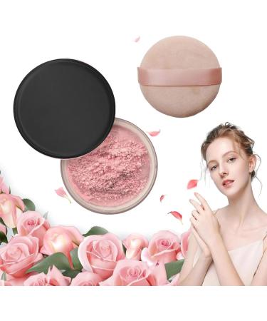 Pink Setting Powder Waterproof Setting Powder Makeup Setting Powder Pink Blurring Powder For All Skin Tones (#01 one size) #01 1 g (Pack of 1)