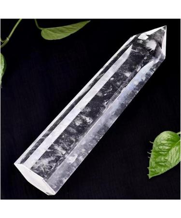 Natural Crystal Rough Crystal Tower High Temperature Melting White Crystal Scepter Fengshui (Size : 500-600g) - Buy Online on SooperMarket.com