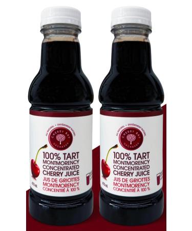 Shoreline Fruit - 100% Tart Montmorency Cherry Bay Orchards Juice Concentrate - 473ml (16 Oz) X 2 - (Pack of 2)- Total 946ml
