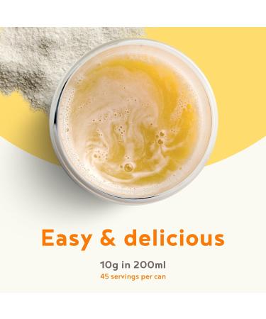 Banana Flavour Calcium Magnesium Zinc Powder 450g - 45 Servings | Calcium, Magnesium, Zinc Supplement with Shilajit Essence for Strong Bones, Teeth & Muscles - Alpha Foods - Buy Online on SooperMarket.com