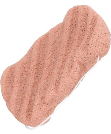 Verdant Touch Exfoliating Face Sponge Facial Sponge Reusable Exfoliating Bath Puff Washable Portable Face Cleansing Plant Fiber Pink - Buy Online on SooperMarket.com