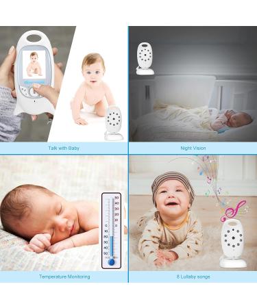MYPIN Baby Monitor 2.0 with Camera, Night Vision, Two-Way Talk, Lullaby - HS0114 - Buy Online on SooperMarket.com