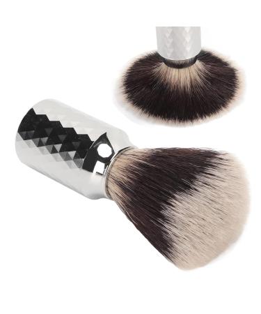 Nylon Beard Foam Brush with Alloy Handle - Portable Dirt Removal Brush for Salon & Travel - Buy Online on SooperMarket.com