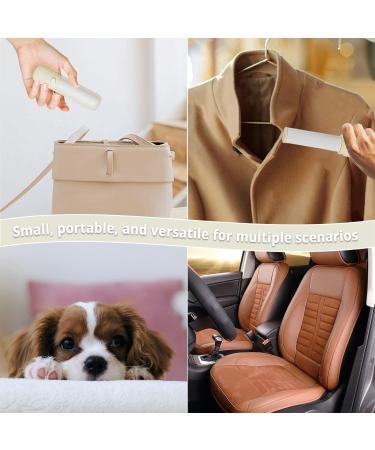 Compact Lint Roller - 150 Sheets Portable Pet Hair Remover for Clothes & Furniture - Includes Handle & 5 Refills (Pink) - Ideal for Travel & Home Use - Buy Online on SooperMarket.com