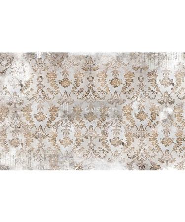 Prima Re-Design Decoupage Decor Tissue Paper 19x30-Washed Damask-REDTP-47742 Redesign D cor's Day Decorations Valentine Gifts Easter Day Decorations Kids Gifts Mother Valentines Day Gift