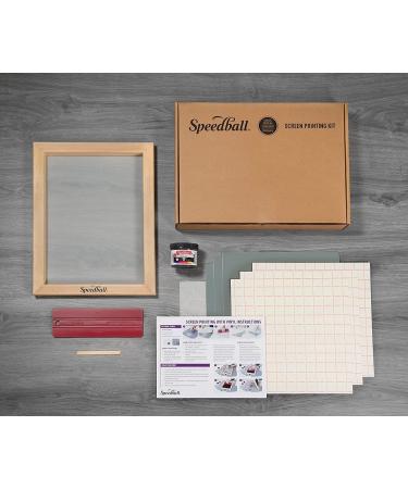 Speedball Beginner Screen Printing Craft Vinyl Kit for Custom T-Shirts and Home Decor - Buy Online on SooperMarket.com