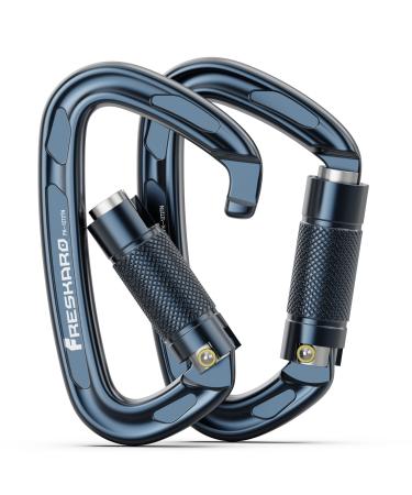 Climbing Carabiner Space Grey 2pc