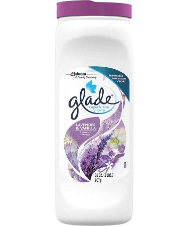 Glade Carpet and Room Powder Lavender and Vanilla 32oz - 4-Pack - Buy Online on SooperMarket.com