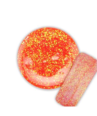 UV Colour Fusion Glitter Gel - sparkling red 5ml