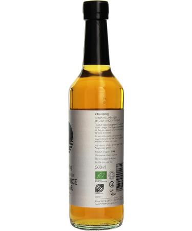 Clearspring Organic Japanese Brown Rice Vinegar 2 x 500ml - Buy Online on SooperMarket.com