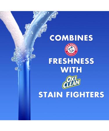 Buy Arm & Hammer Liquid Laundry Concentrate with OxiClean - Fresh Scent 122.5 Fl Oz (Pack of 4) | International Shipping Available - Buy Online on SooperMarket.com