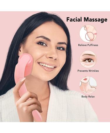 Huefull Ice Roller for Face with 2 Rollers and Gua Sha Facial Tools - Reduce Puffiness, Redness & Migraine Relief - Buy Online on SooperMarket.com