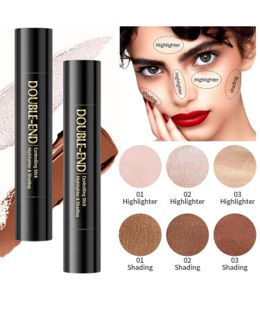 Contour Pencil Highlighter & Concealer Stick - 50ml Contouring Makeup | International Shipping - Buy Online on SooperMarket.com