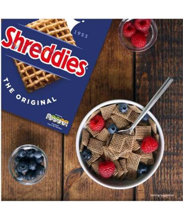 Shreddies The Original Breakfast Cereal Vegan WholeGrain 720g - Contains 5 Vitamins & Iron - Buy Online on SooperMarket.com