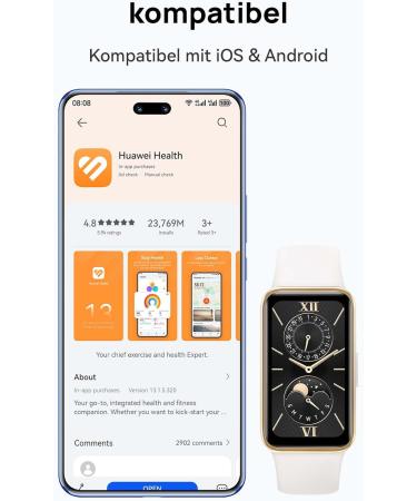 Huawei Volume 9 Smartwatch - Comfortable Trusleep 4.0 14 Days Battery 100 Modes iOS & Android - 6 Months Guarantee | Buy Now on Amazon - Buy Online on SooperMarket.com