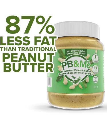 PB&Me Sugar Free Peanut Butter Powder - Powdered Peanut Butter No Sugar for Low Calorie Snacks & Sugar Free Peanut Butter Powder - Powdered Peanut Butter No Sugar for Low Calorie Snacks - Buy Online on SooperMarket.com