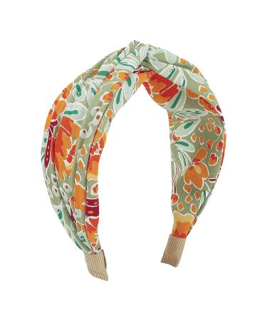 Jseng 4 Pcs Wide Cross Knot Headbands - Elastic Floral Hair Accessories for Women & Girls - Buy Online on SooperMarket.com