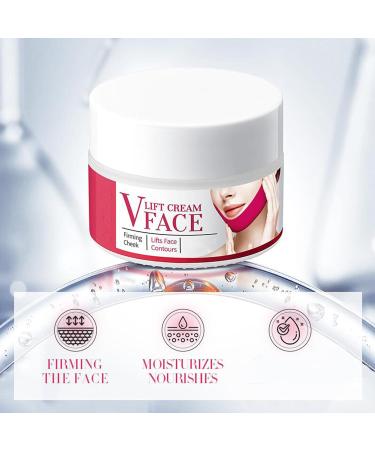 V Line Face Care Cream | Firming & Lifting V Shape Lift for Double Chin Prevention | Calming Facial Skin Care - Buy Online on SooperMarket.com