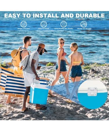 Cooler Replacement Plastic Hinges and Screws Set  Compatible with Coleman Coolers  Set of 2 - Buy Online on SooperMarket.com
