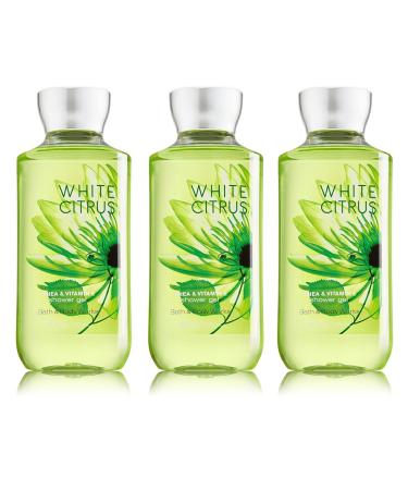 Lot of 3 Bath & Body Works White Citrus 8.0 oz Shower Gel