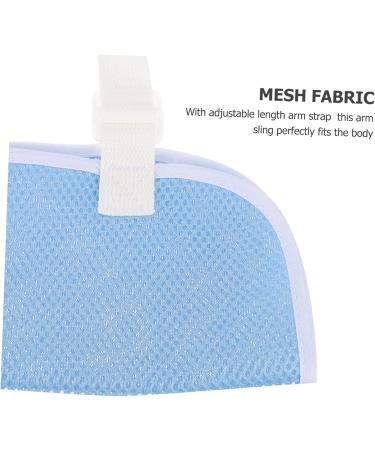 MUSISALY Children's Arm Sling Arm Sling for Wrist Injury Sling for Arm and Shoulder Arm Support Arm Brace Net 50X27CM Sky-blue - Buy Online on SooperMarket.com
