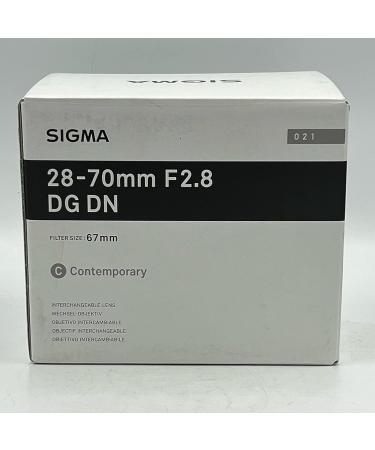 Sigma 28-70mm F2.8 DG DN for Sony E Black medium For Sony E - Buy Online on SooperMarket.com