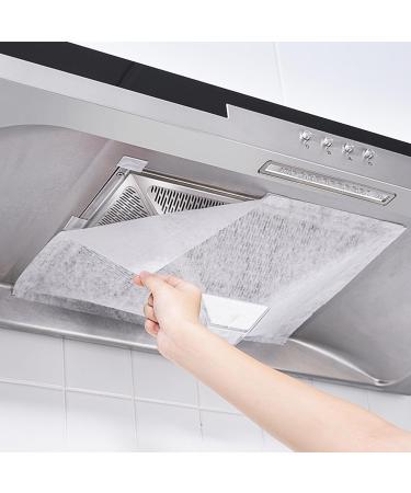 Vliesstoff Filter Papers Foldable FilterSheets Absorbent Filter Paper 12-Piece/Set Fits for Home Ranges Hoods - Buy Online on SooperMarket.com
