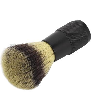 GFRGFH Foaming Beard Brush - Soft Bristles Black Alloy Handle | Best Beard Care for Men - Buy Online on SooperMarket.com