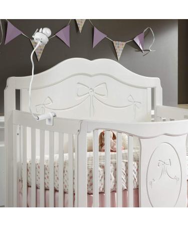 iTODOS Gooseneck Baby Monitor Mount - 27 inch Flexible Arm for Arlo, Motorola, and Universal Cameras - White - Buy Online on SooperMarket.com