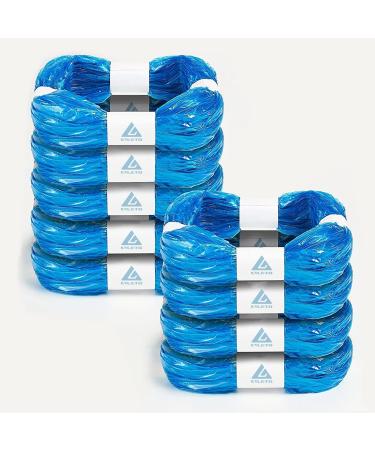 ALETO Pack of 9 Refill Foil Rings Refill Bag Compatible Refill Cash for Litter Genie XL & LitterLocker Fashion & LitterLocker & LitterLocker II & LitterLocker