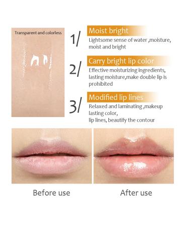 Premium Lip Plumper & Oil | Tinted Moisturizing Gloss for Fuller Nourished Lips | Lightens Fine Lines & Enhances Elasticity - Buy Online on SooperMarket.com