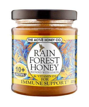 The Active Honey Co. Rainforest Honey 10+ Active with Lemon & Vitamin D3 227g