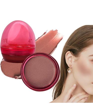 Blush Palette - Long-Lasting Blushing Cream for Natural Makeup Products Teen Girls Cosmetics for Home Shopping Gathering Dating Traveling Working Puchen 03# Dry Rose